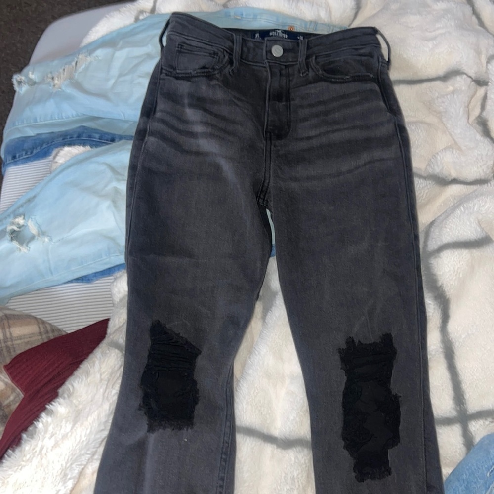 Hollister ultra high-rise skinny ankle jeans